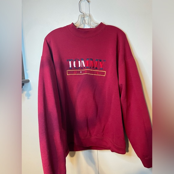 Vintage 90s Tommy Hilfiger Sweatshirt - Picture 3 of 4